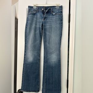 7 For all man kind flare jeans